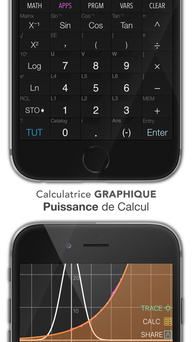 Screenshot #2 pour Graphing Calculator X84