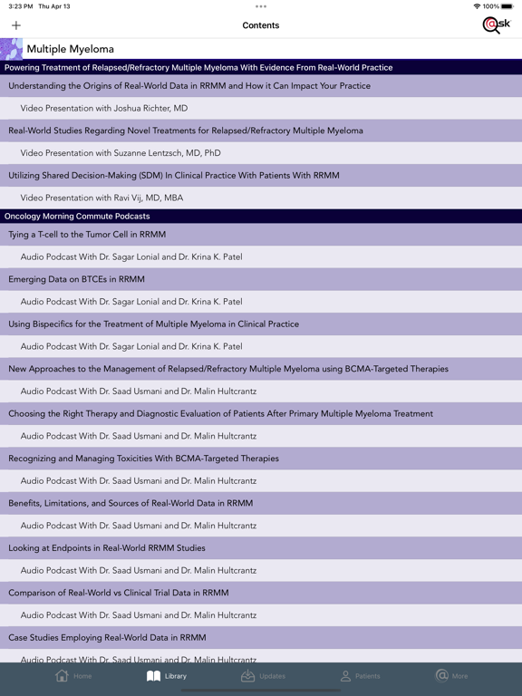 Screenshot #6 pour Multiple Myeloma [MM]