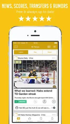 Game screenshot Boston Hockey News mod apk