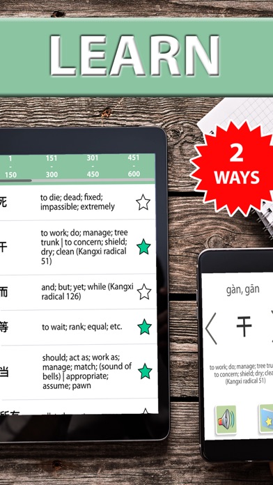 HSK 1 – 6 Learn Chinese Words Screenshot