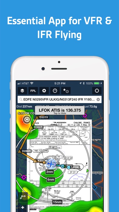 Screenshot #3 pour ForeFlight Mobile EFB