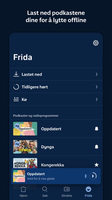 NRK Radio Screenshot