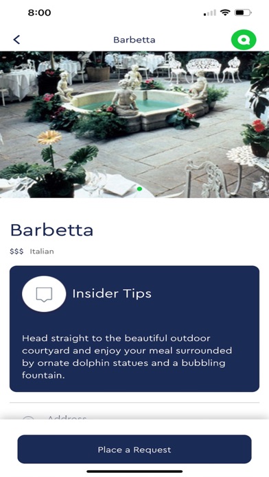 Aspire Lifestyles Concierge Screenshot