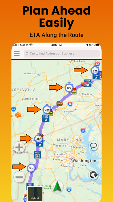 SmartTruckRoute: Truck GPS Screenshot