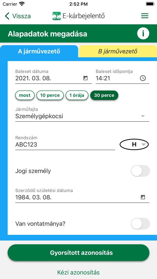 #3. E-kárbejelentő (iOS) By: Magyar Biztosítók Szövetsége