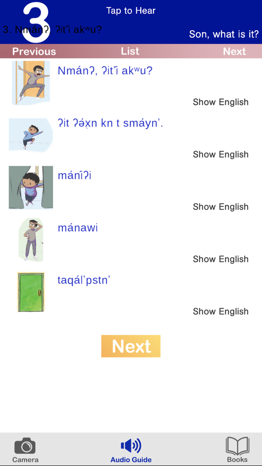 #2. Cowlitz Salish Media Player (iOS) 由: The Language Conservancy, Inc.