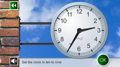 Screenshot #2 pour Moji Clock Trainer English