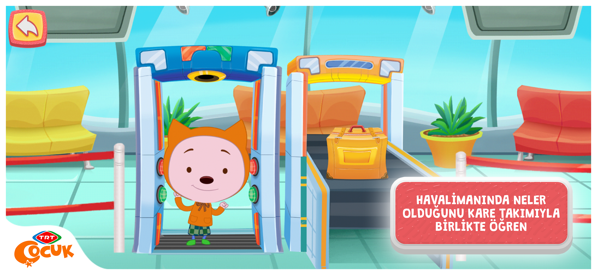 TRT Kare Havalimanında