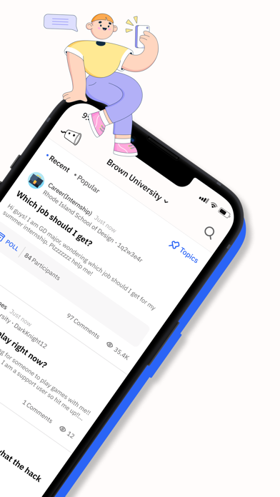 Paper Cup - College Community Screenshot