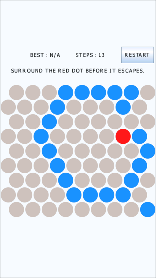 #2. Dot Trap (iOS) 由: Abhishek Aryan