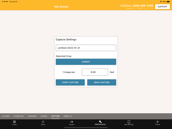Carbon Robotics Operator iPad screenshot 8 - Business app