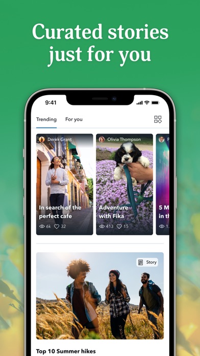 StoryMaps App Screenshot