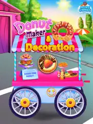 sweet donut maker cooking game iPad Captures Décran 1