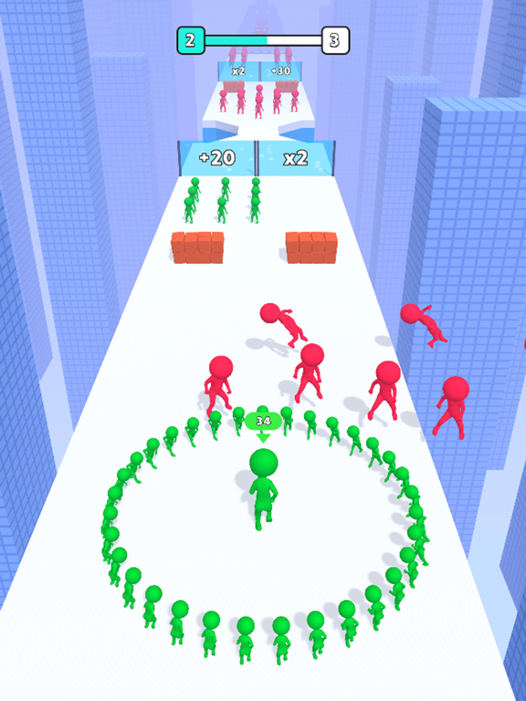 Screenshot #4 pour Circles Run 3D