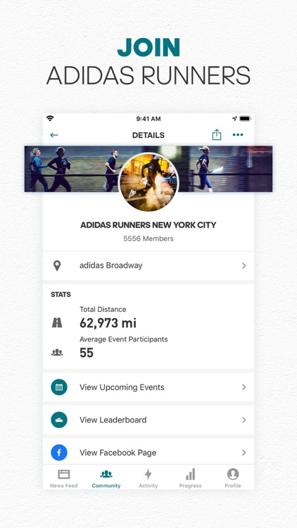 adidas train & run app