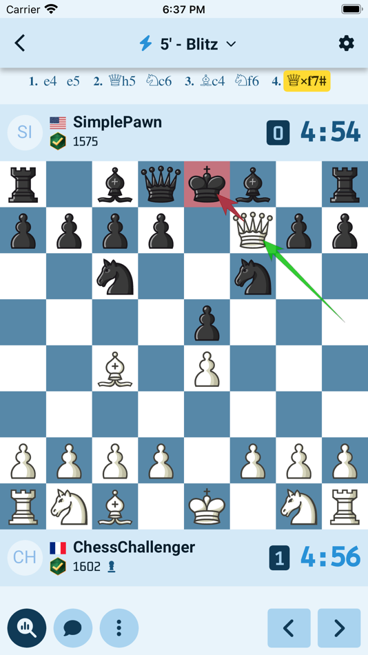 #2. SimpleChess - chess game (iOS) Podle: Europe Echecs