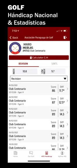 Game screenshot Asociacion Paraguaya de Golf hack