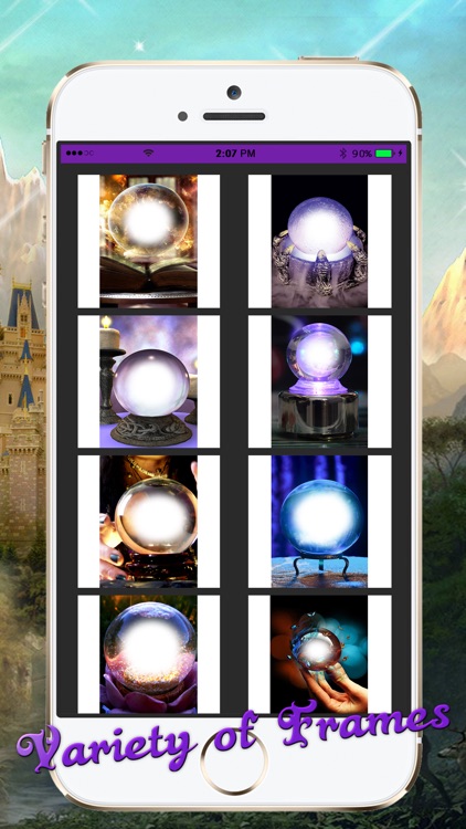 Magic Crystal Ball Photo Frame screenshot-3