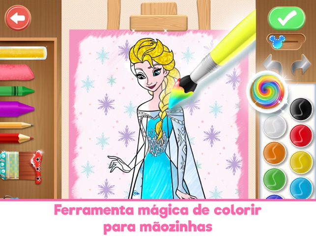 Colorindo Minnie Mouse, MLP, Anna e Elsa do Frozen e Princesas  -Brinquedonovelinhas com bonecas 