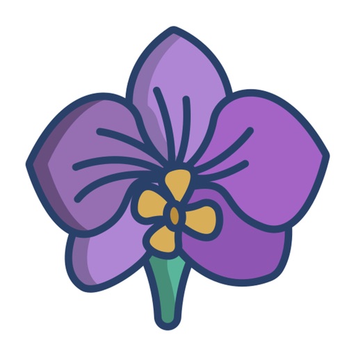 Orchid Stickers icon