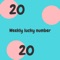 Weekly lucky number