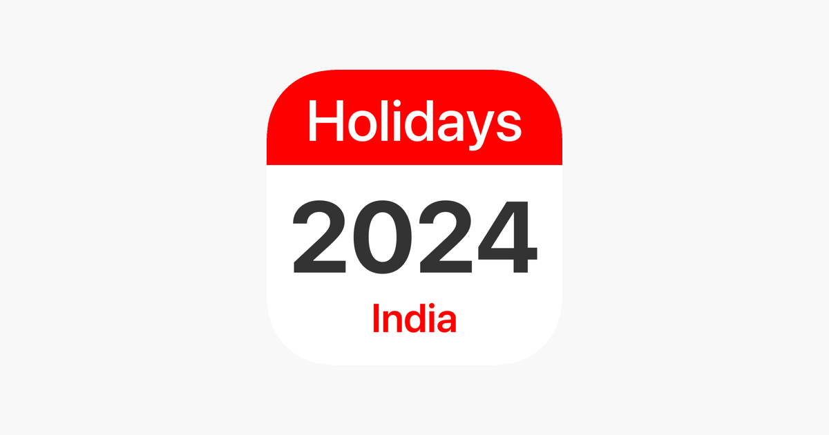 ‎India Public Holidays 2024 on the App Store
