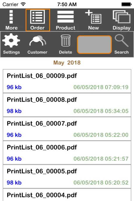 TC Print Invoice