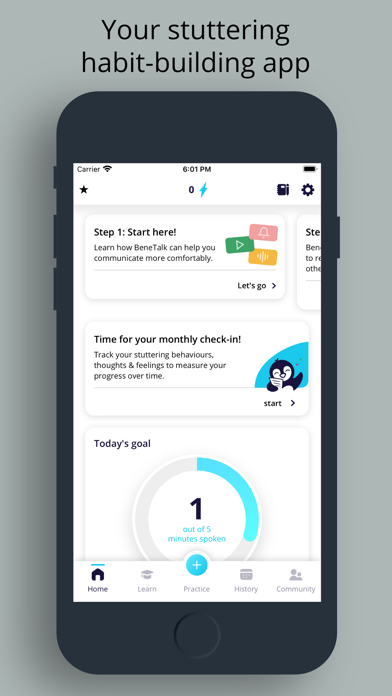 BeneTalk: Stuttering Coach Screenshot