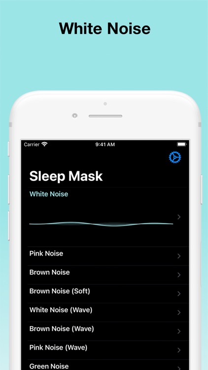 Sleep Mask - White Noise