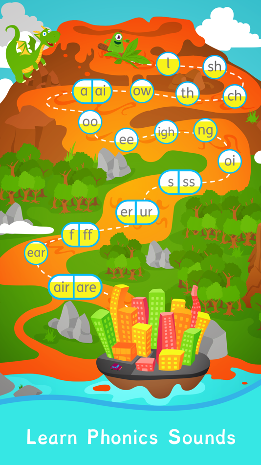 #1. Read with Phonics Games (iOS) 由: Way We Learn