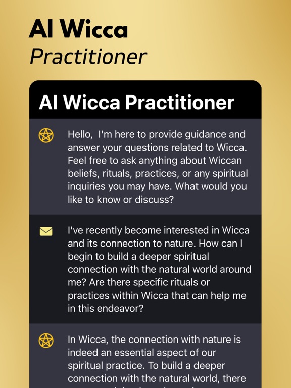 Wicca: Witchcraft & Spells iPad screenshot 3 - Book app