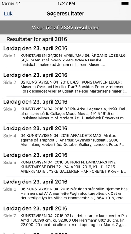 Kunstavisen screenshot-3