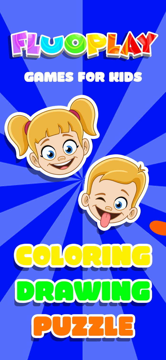 Kids games 3 FluoPlay