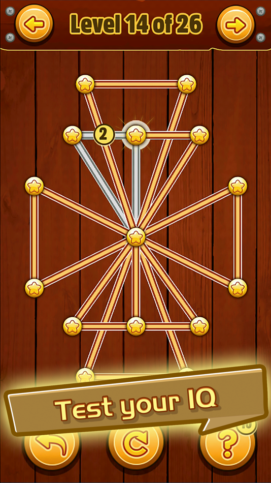 #2. One Liner : Single Stroke (iOS) 由: Bhavin Modha