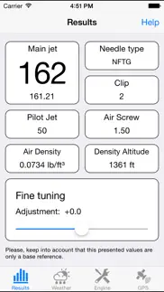 jetting for kawasaki kx iphone screenshot 1