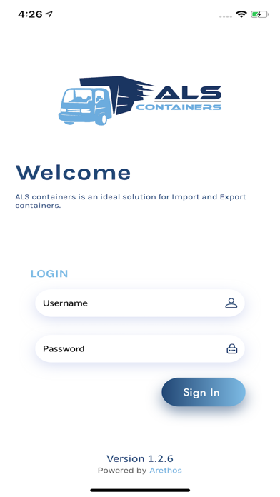 ALS Containers Screenshot