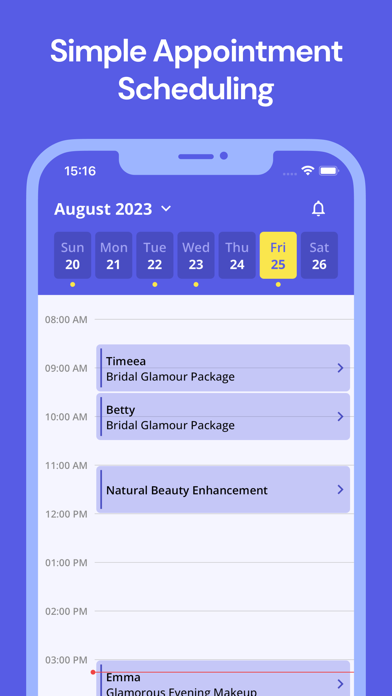 Calendd: Appointment scheduler Screenshot