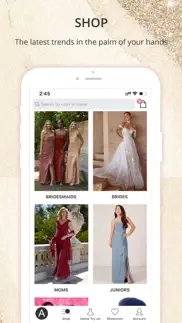 azazie:shop bridesmaid dresses iphone screenshot 2