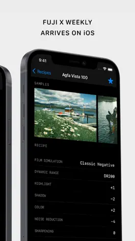 Game screenshot Fuji X Weekly — Film Recipes mod apk