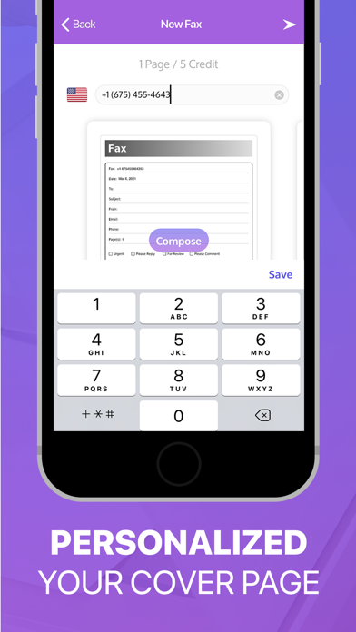 ioFax - Mobile faxing app Screenshot
