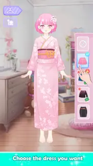 anime dress up: fashion game iphone screenshot 2