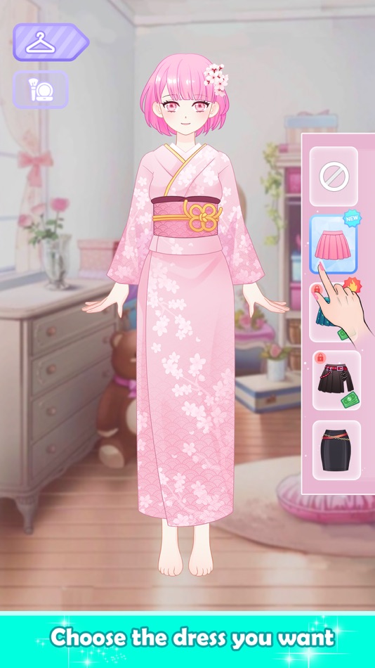 #2. Anime Dress Up: Fashion Game (iOS) By: Kien Nguyen