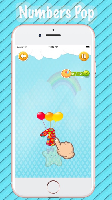 Balloons pop - Learn and play Screenshot