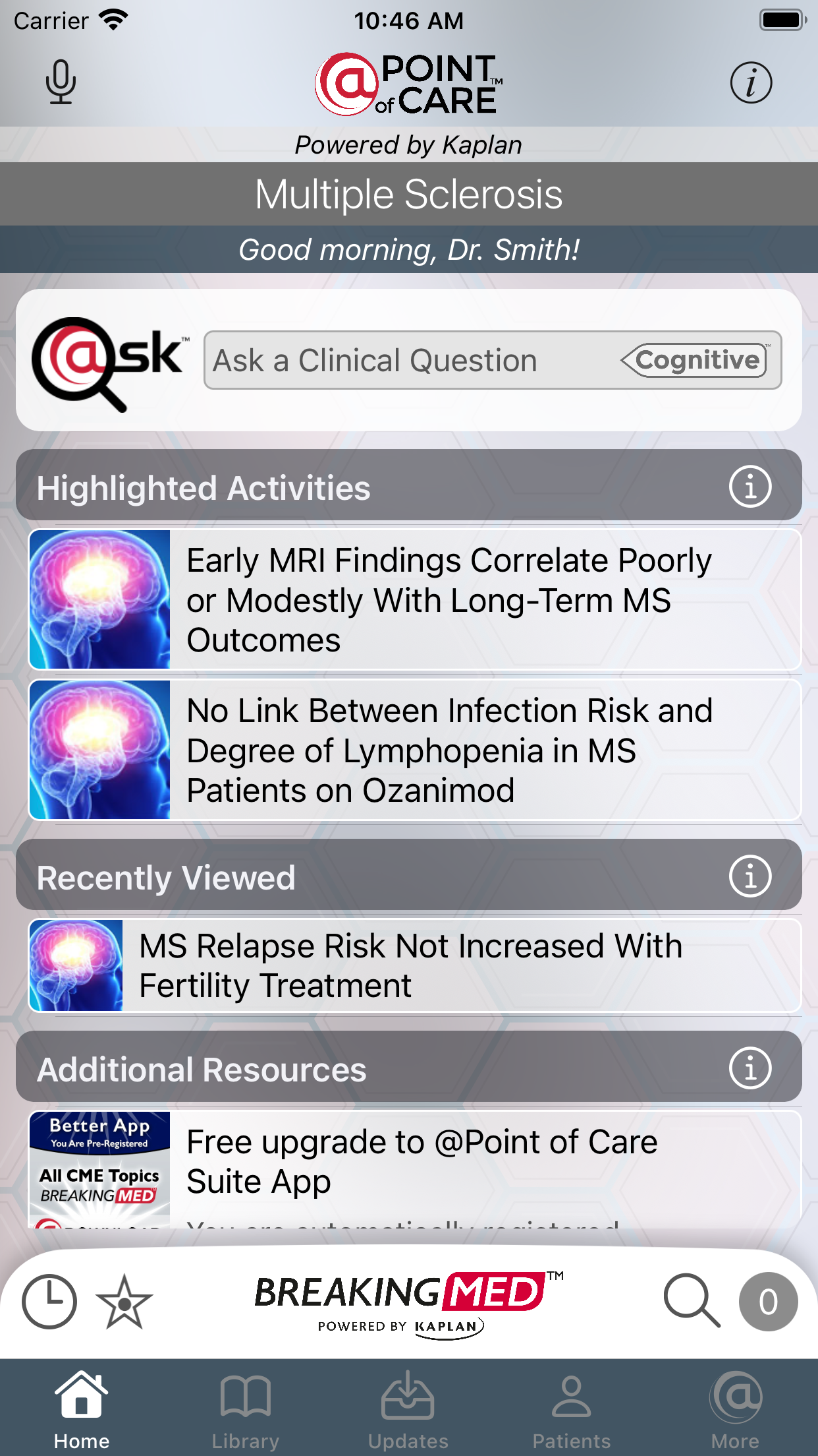 Multiple Sclerosis [MS]