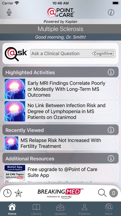 Multiple Sclerosis [MS]