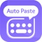 AutoPaste Copy Paste Keyboard is a custom keyboard app that helps users easily fill template text directly from their keyboard without having to switch to another place to copy and paste