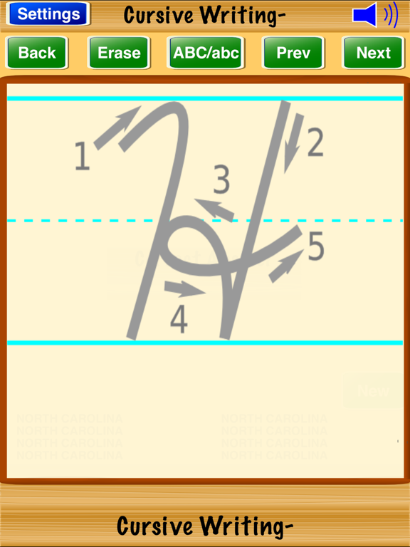 Cursive Writing- iPad screenshot 2 - Education app
