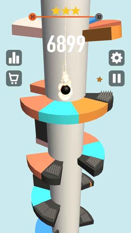 Helix Jumper Spiral Ball Games screenshot-3