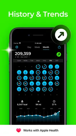 Game screenshot StepsApp Pedometer apk