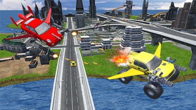 Futuristic Flying Car 2018 Screenshot